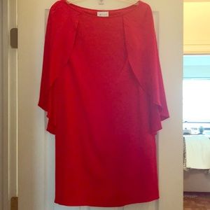 MILLY Cape sleeve cocktail dress, mint condition